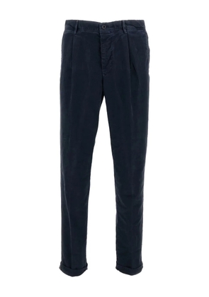 Incotex tailored flap trousers - Blue
