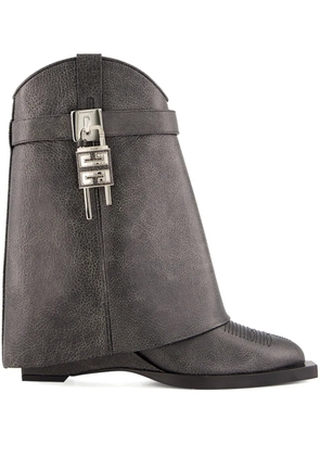 Givenchy Shark Lock Cowboy boots - Black