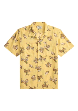 Ralph Lauren RRL printed short-sleeve shirt - Yellow