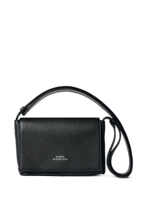 Studio Nicholson mini Meshi leather shoulder bag - Blue