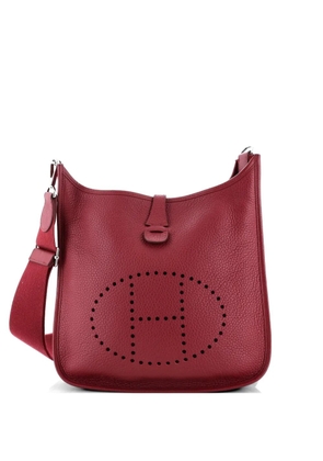 Hermès Pre-Owned Evelyne Bag Gen III Clemence PM crossbody bag - Red