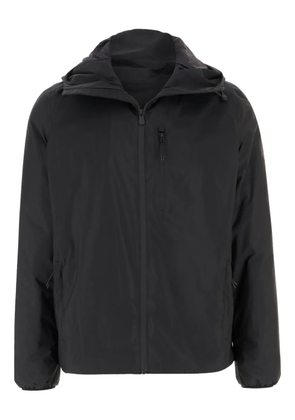 Save The Duck zip-up hooded coat - Black