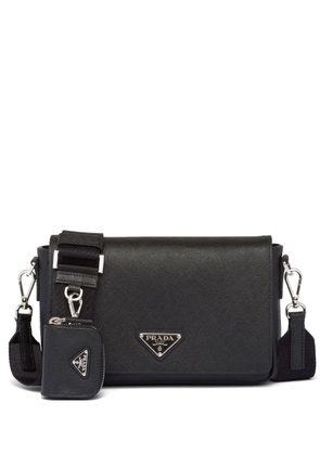 Prada leather shoulder bag - Black