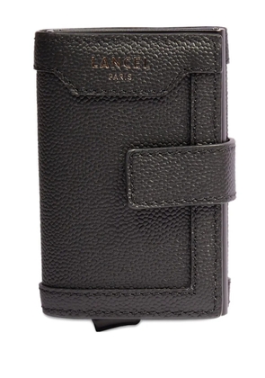Lancel leather flap wallet - Black