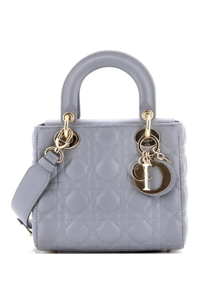 Christian Dior Pre-Owned My ABCDior Lady Dior Bag Cannage Quilt Lambskin crossbody bag - Grey