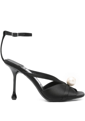 Jimmy Choo 100mm Siva sandals - Black