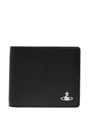 Vivienne Westwood Orb-plaque wallet - Black