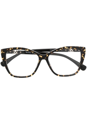 Max Mara Eyewear tortoiseshell square frame glasses - Brown