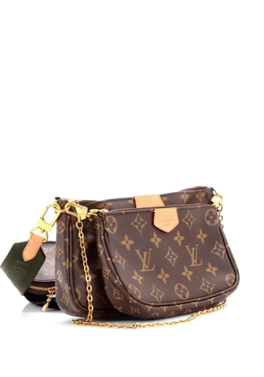 Louis Vuitton Pre-Owned Multi Pochette Accessoires Monogram Canvas crossbody bag - Brown