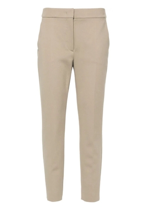 Max Mara Pegno jersey cropped trousers - Neutrals