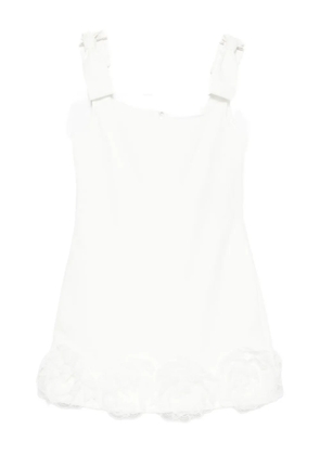 Self-Portrait sleeveless midi dress - White