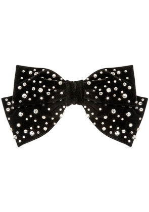 Jennifer Behr Loren bow hair clip - Black