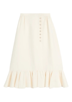 Valentino Garavani crepe midi skirt - Neutrals