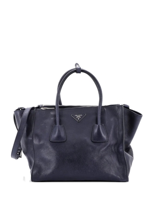 Prada Pre-Owned Twin Pocket Convertible Leather Medium tote bag - Blue