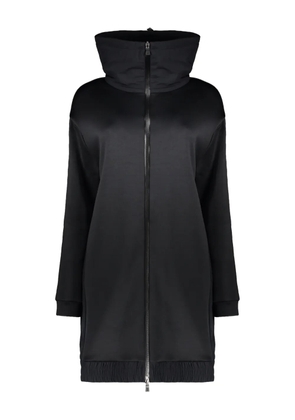 Herno high-collar zip coat - Black