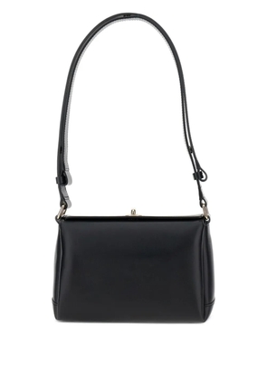 Plan C leather shoulder bag - Black