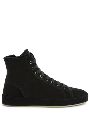 Giuseppe Zanotti GZ-City suede high-top sneakers - Black