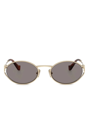 Miu Miu Eyewear round-frame sunglasses - Gold