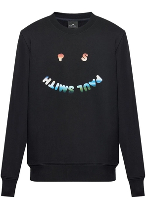 PS Paul Smith Happy Gradient-print sweatshirt - Black