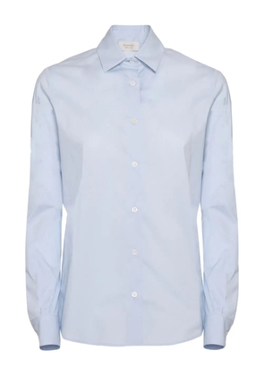 Mazzarelli cotton long-sleeve shirt - Blue