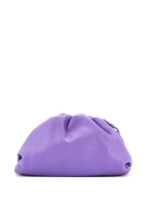 Bottega Veneta Pre-Owned The Pouch Leather Mini crossbody bag - Purple