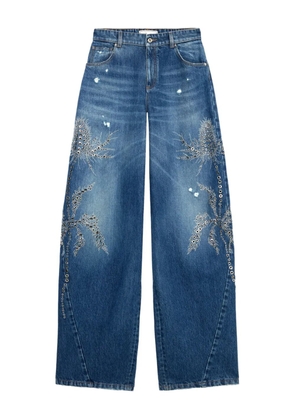 Blumarine embellished jeans - Blue