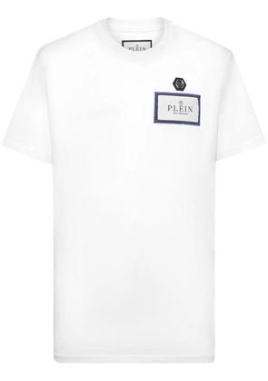 Philipp Plein patch-detail T-shirt - White