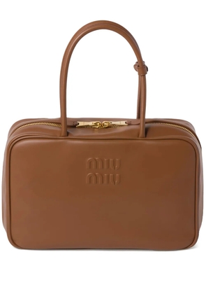 Miu Miu Leather Beau bag - Brown