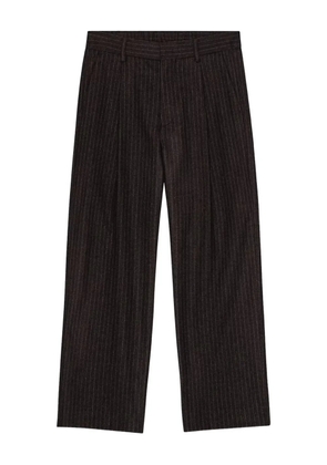 NN07 striped trousers - Brown
