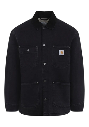 Carhartt WIP buttoned cotton shirt jacket - Black