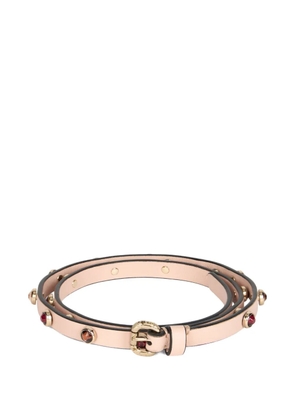 Valentino Garavani buckle embellished belt - Pink