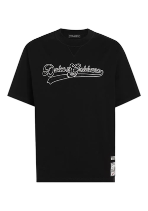 Dolce & Gabbana embroidered T-shirt - Black