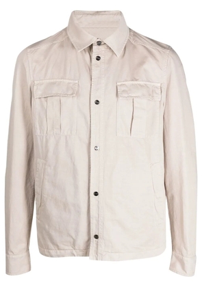 Herno chest-pockets shirt - Neutrals