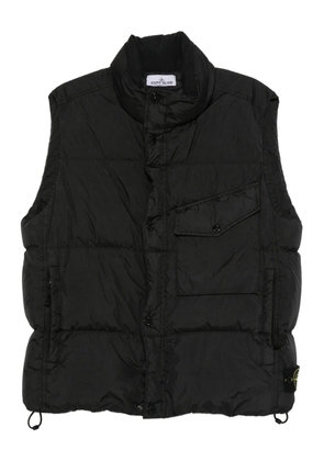 Stone Island quilted panelled vest - Black