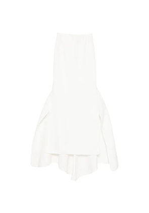 Maticevski Snaking maxi skirt - White