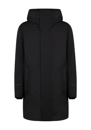 Fusalp buttoned-pockets hooded parka - Black