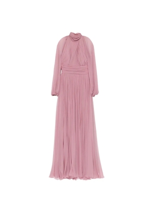 Zuhair Murad silk maxi dress - Pink