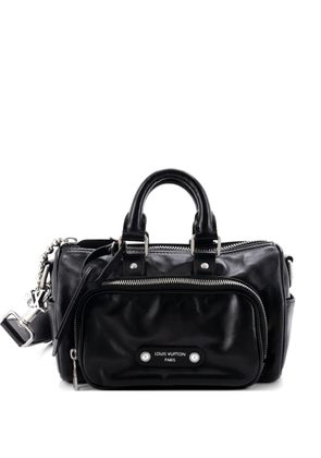 Louis Vuitton Pre-Owned Keepall Cargo Bandouliere Bag Calfskin with Monogram Leather 25 crossbody bag - Black