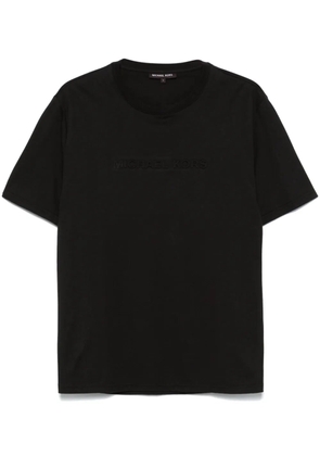 Michael Kors logo-embossed T-shirt - Black