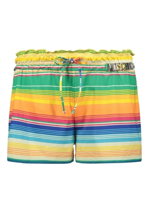Moschino striped shorts - Yellow