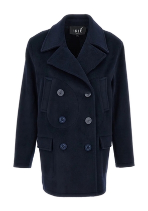 Irie' buttoned peacoat - Blue