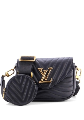 Louis Vuitton Pre-Owned New Wave Multi Pochette Quilted Leather crossbody bag - Black