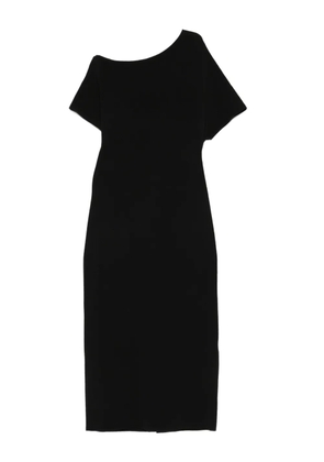 Róhe asymmetric jersey dress - Black