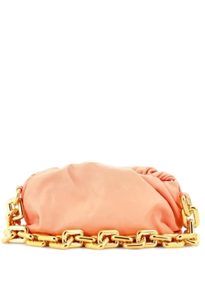 Bottega Veneta Pre-Owned The Chain Pouch Leather shoulder bag - Pink