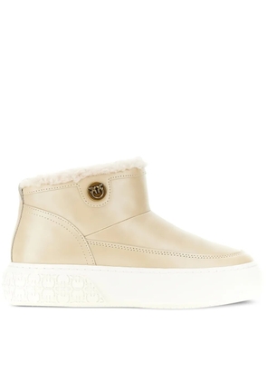 PINKO Yoko 22 platform boots - Neutrals