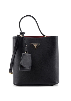 Prada Pre-Owned Panier Saffiano Leather Medium bucket bag - Black