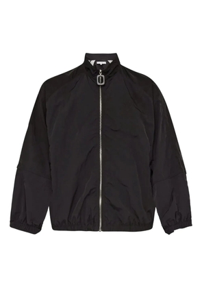 JW Anderson zip-fastening raglan-sleeve bomber jacket - Black