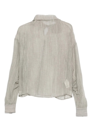 The Garment Delfi ruffled blouse - Grey