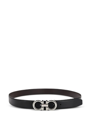 Ferragamo Double Gancini reversible buckle belt - Black