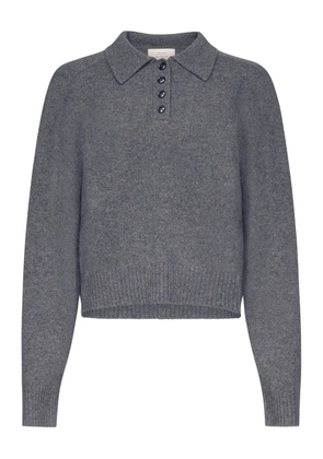 LouLou de Saison Homere LDS polo-neck ribbed sweater - Grey